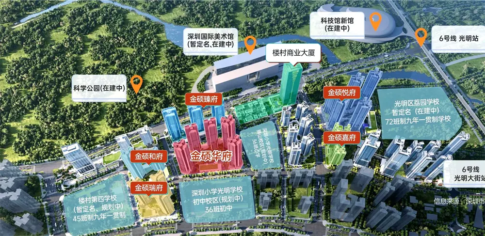 满京华金硕瑞府｜鲜氧环绕，解锁舒适慢生活｜小区园林及周边公园介绍