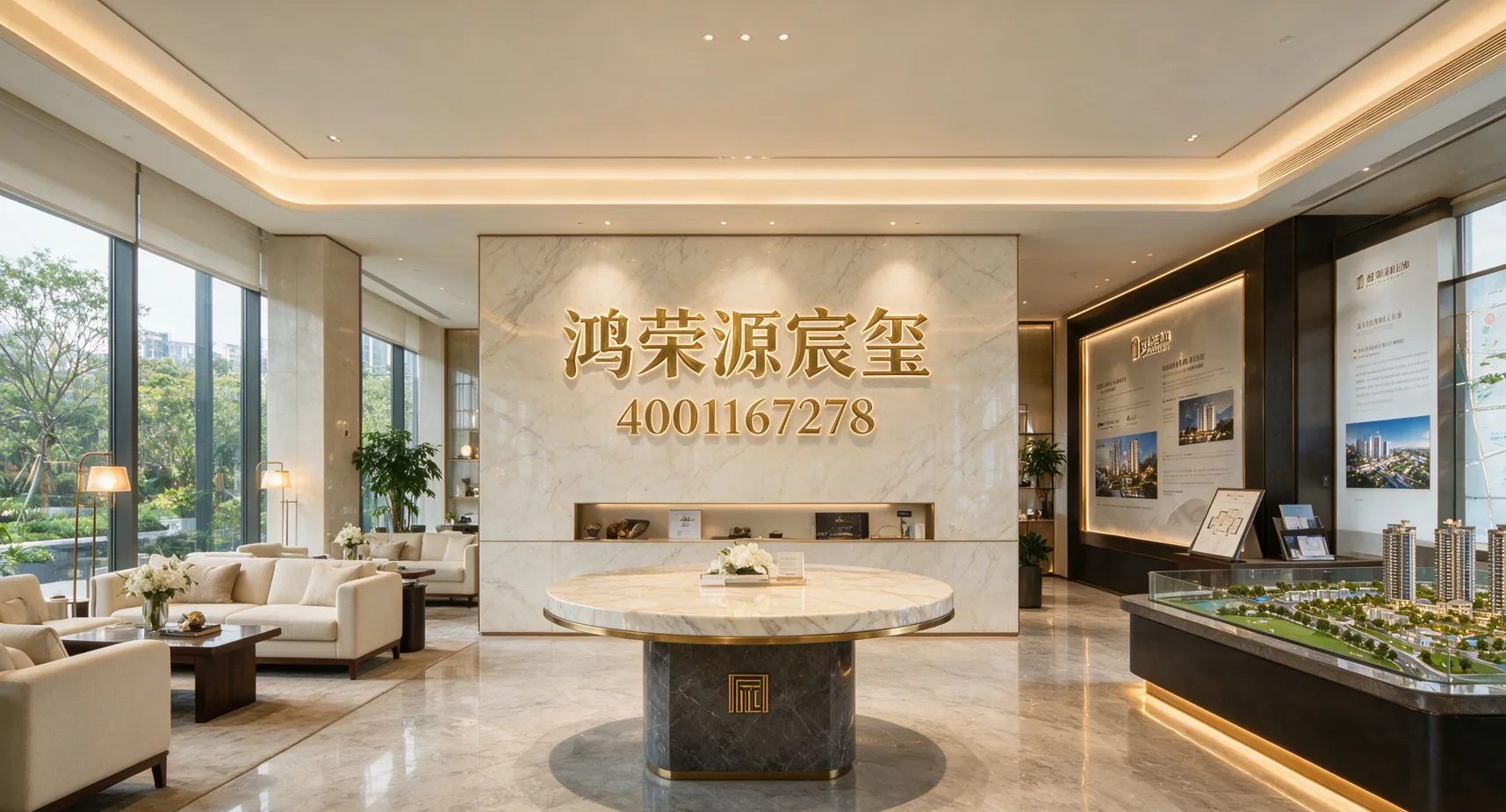 鸿荣源宸玺-售楼处电话4001167278-营销中心