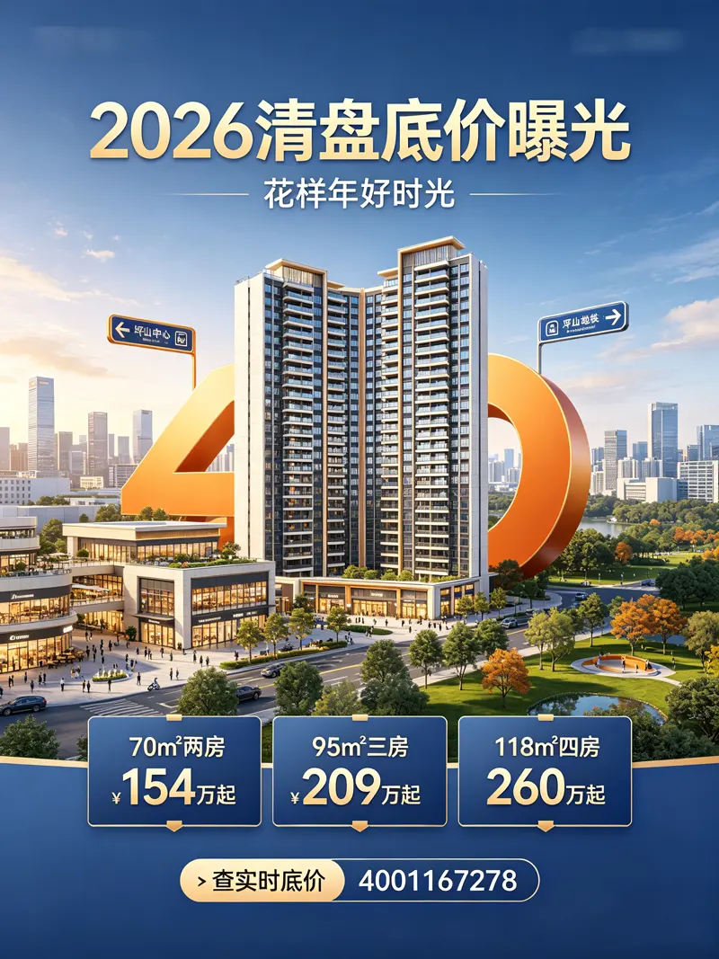 卓越琅奕府房源价格折扣介绍 (3)