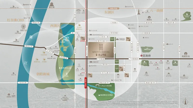jianglin-qinyunhuatin-ditie-jiaotong