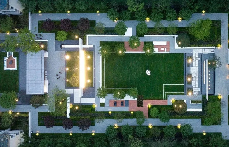 大靓华府_小区园林 (2)