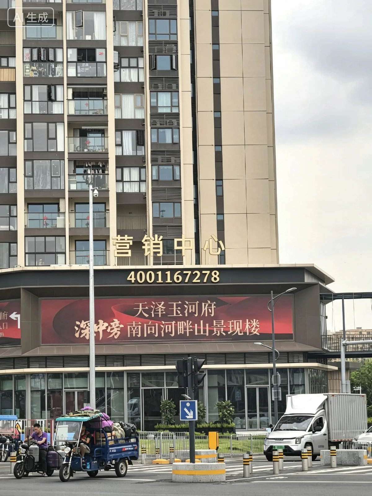 天泽玉河府｜售楼处电话4001167278、官方认证