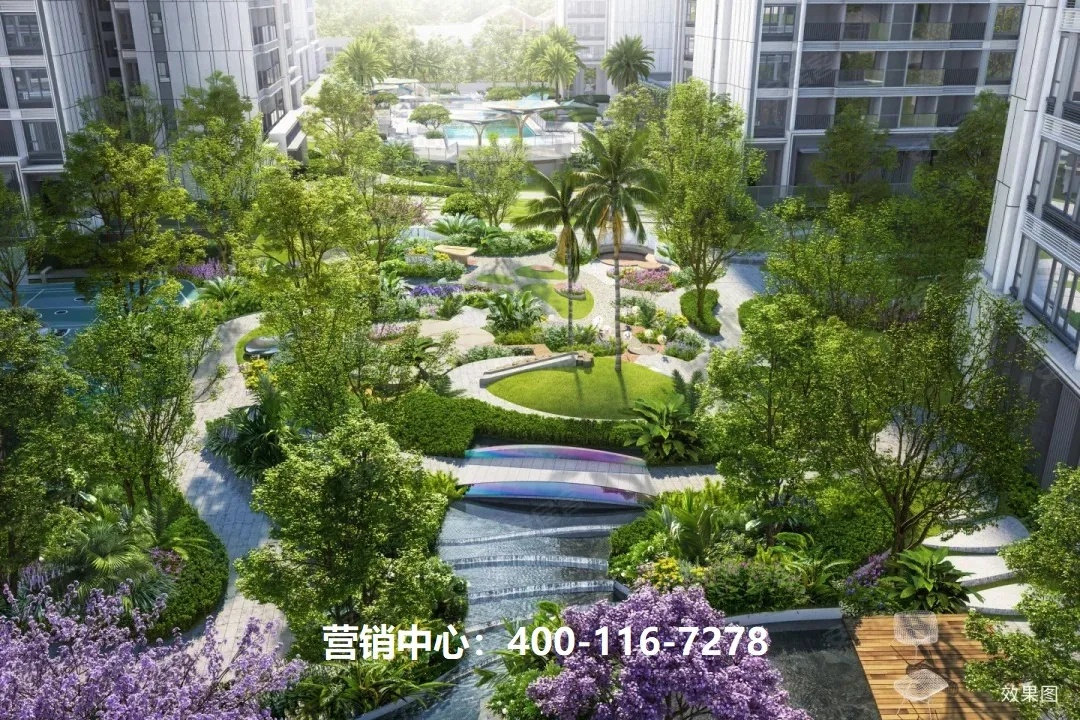桂语兰庭-小区园林