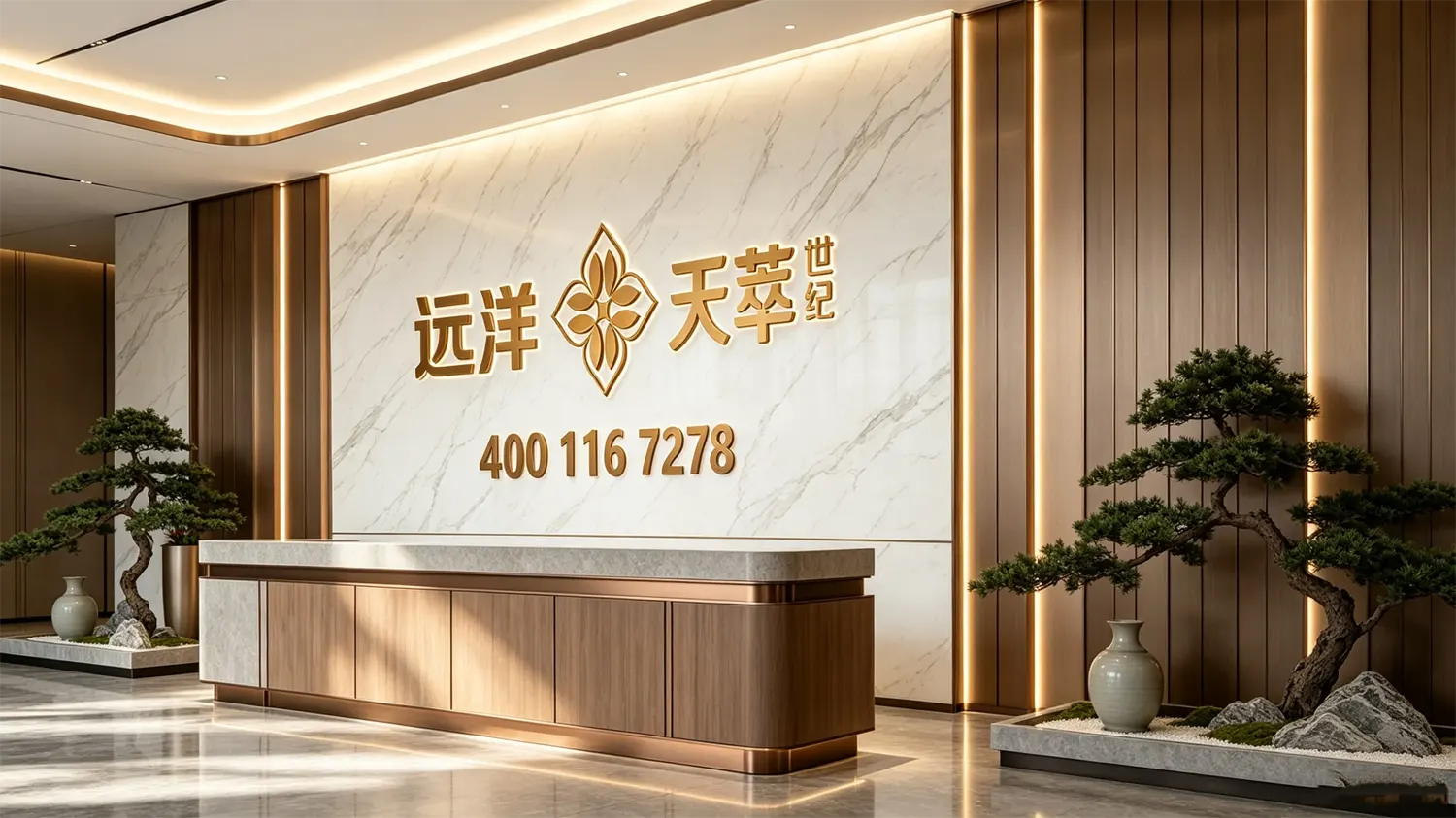 远洋天萃世纪售楼处电话：4001167278（营销中心）