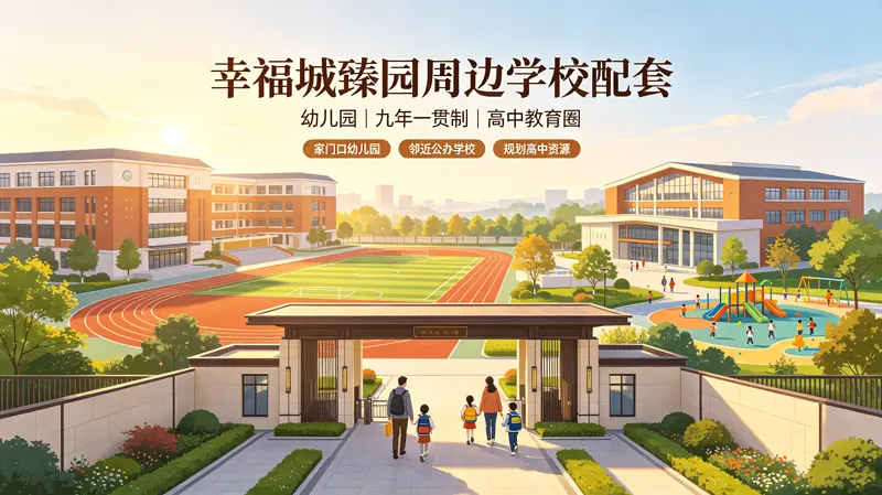 幸福城臻园学校配套