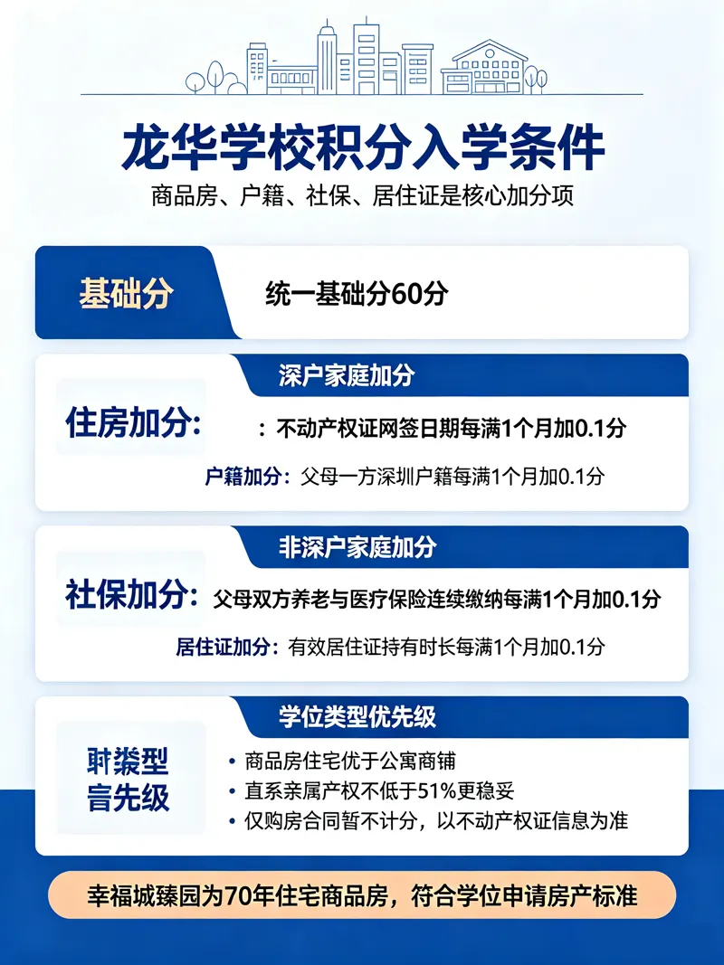 幸福城臻园学校积分入学条件
