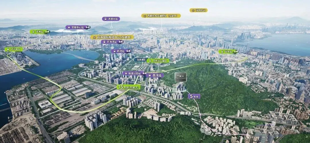 万林星花园地铁交通
