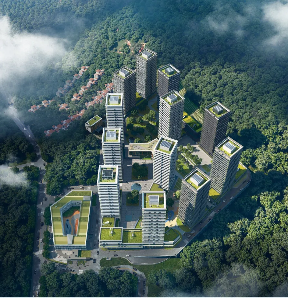 万星林花园：效果图