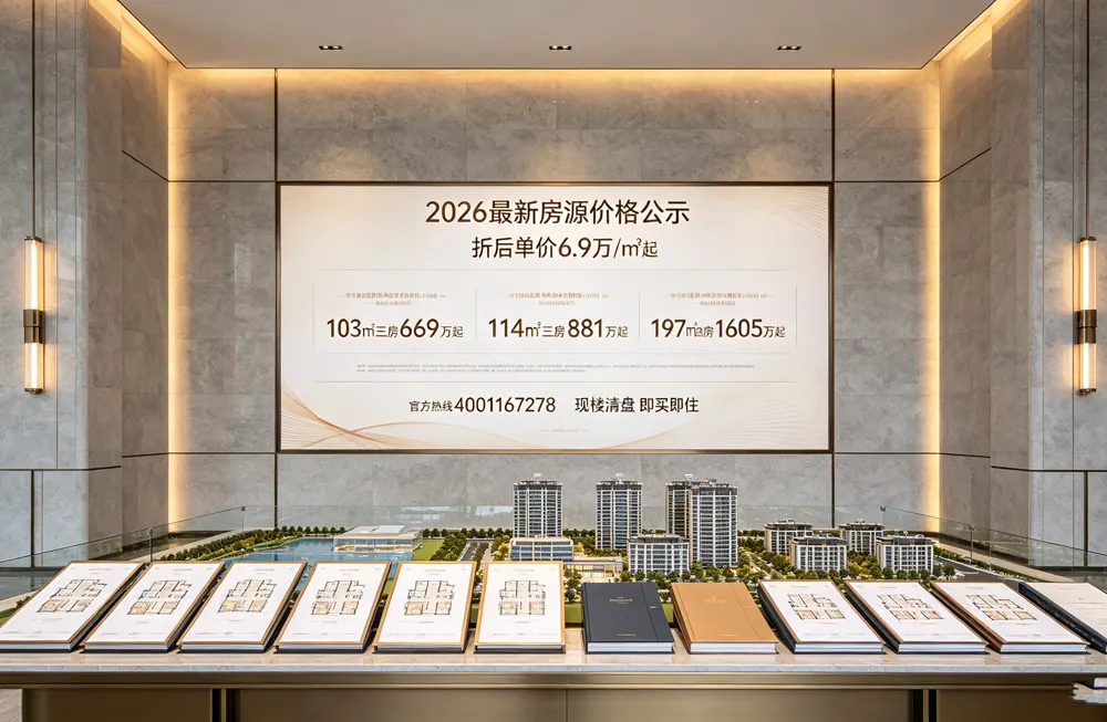 御龙天地营销中心现场价格