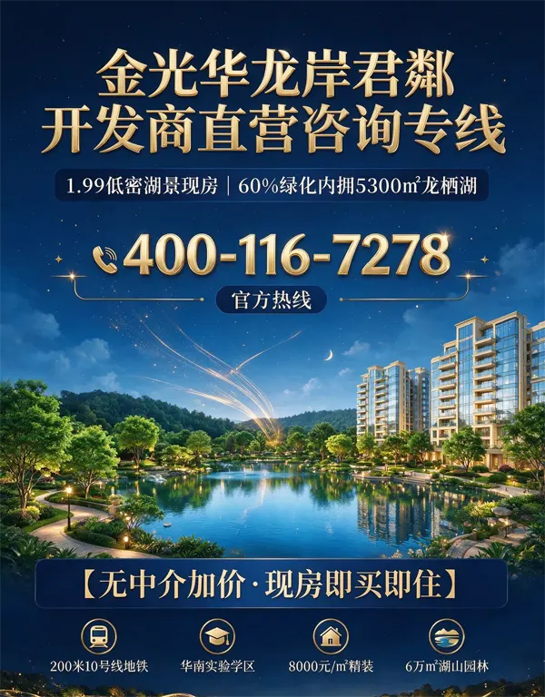 龙岸君粼售楼处电话4001167278官方认证