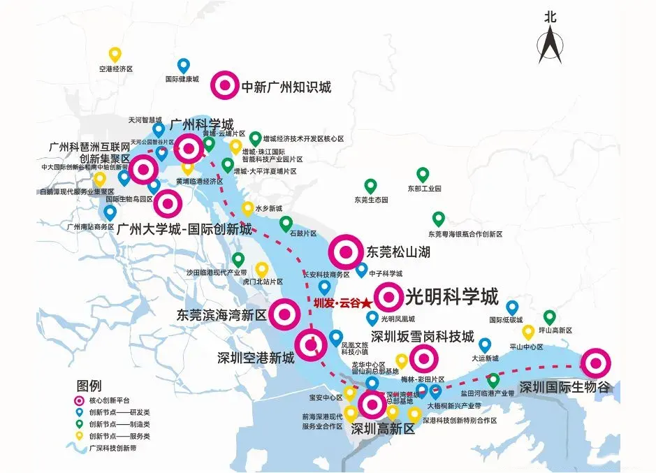 圳发云谷售楼处电话4001167278-产业配套