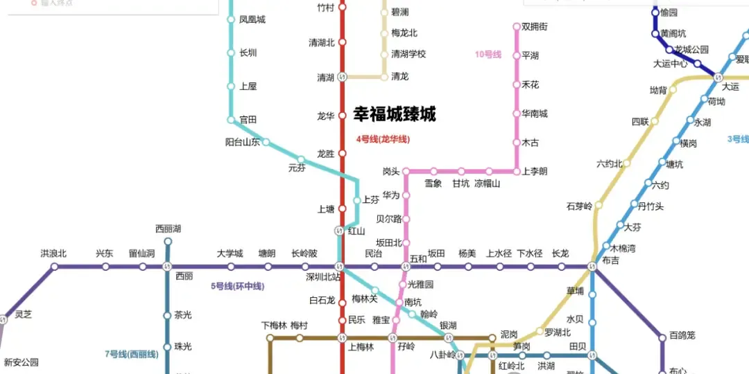 幸福城臻园售楼处电话4001167278-地铁交通