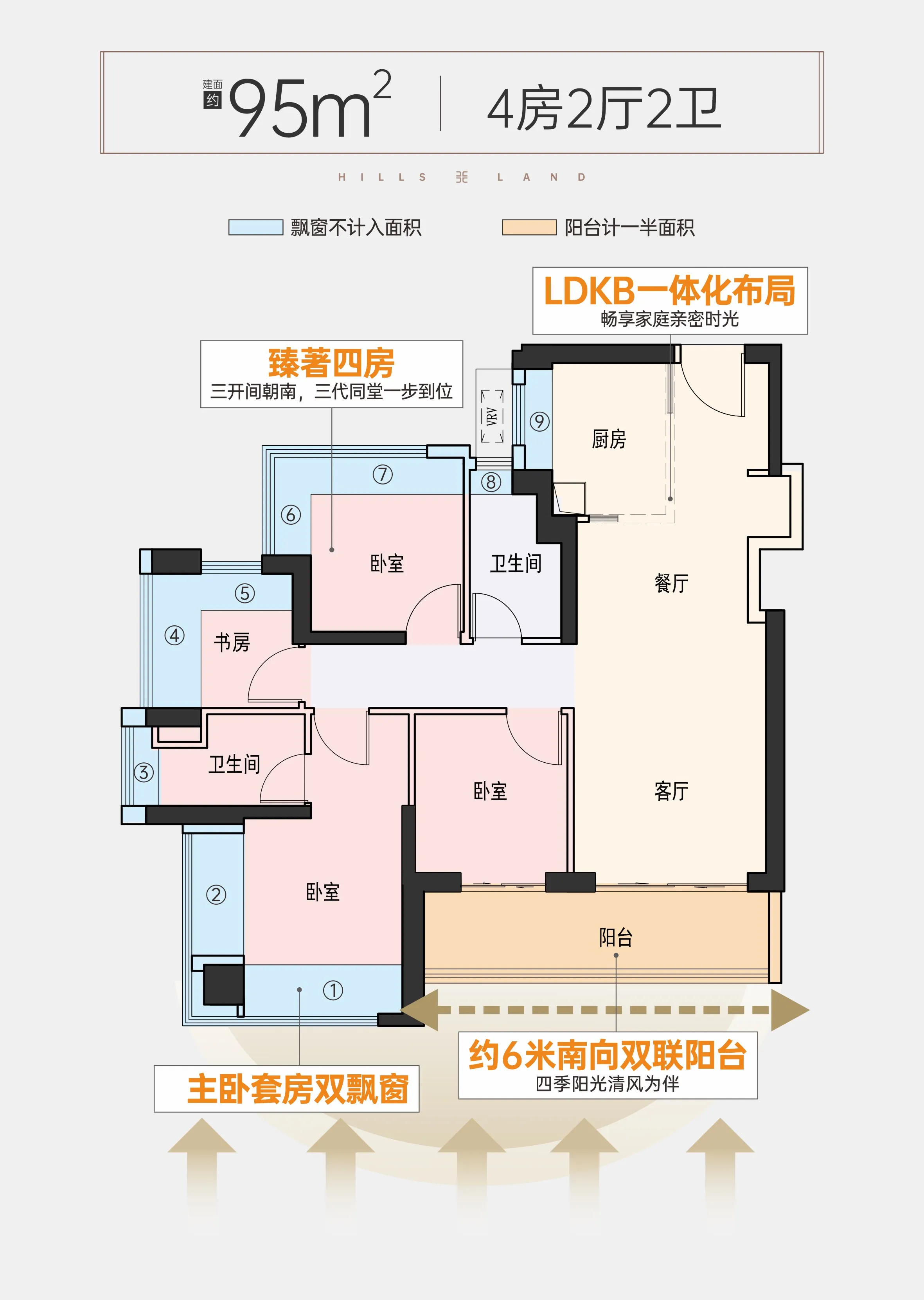 溪山禾玺售楼处电话4001167278-户型图
