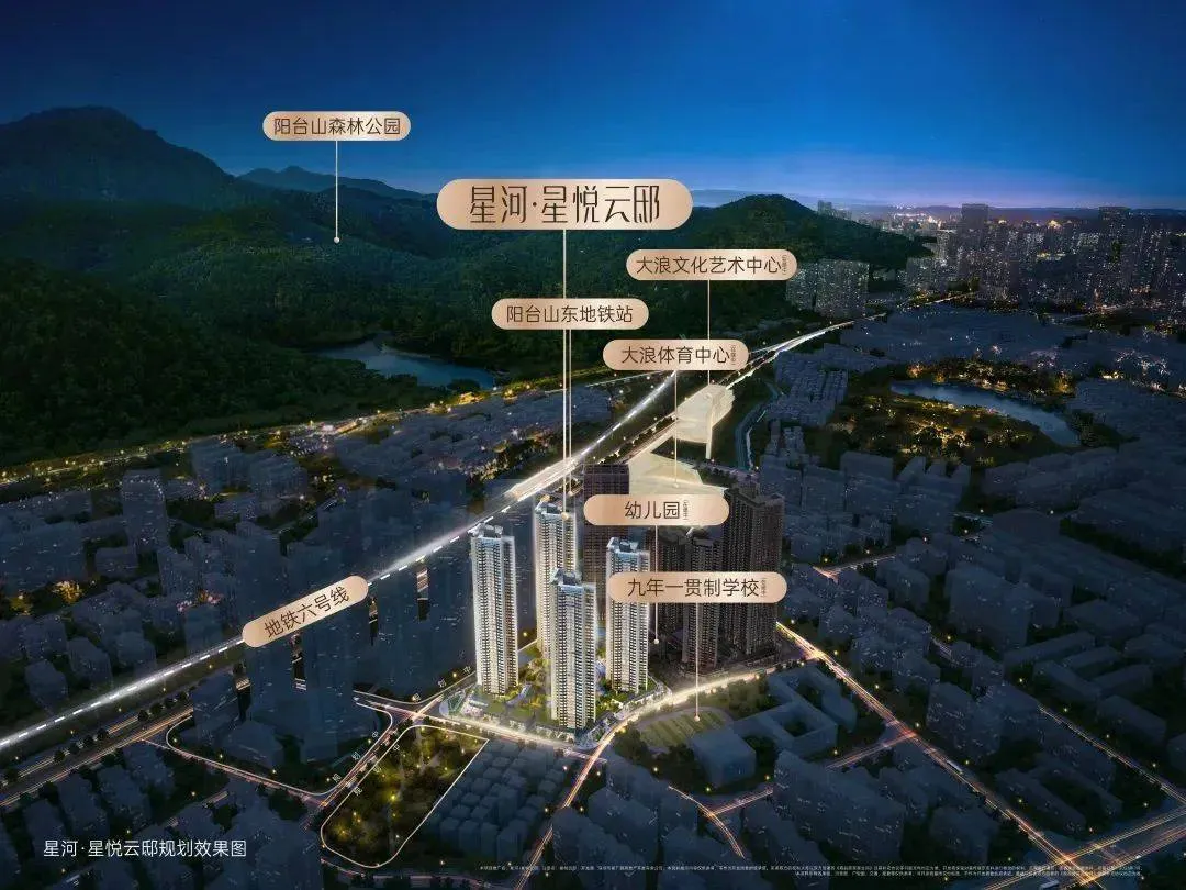 星河星悦云邸售楼处电话4001167278-效果图