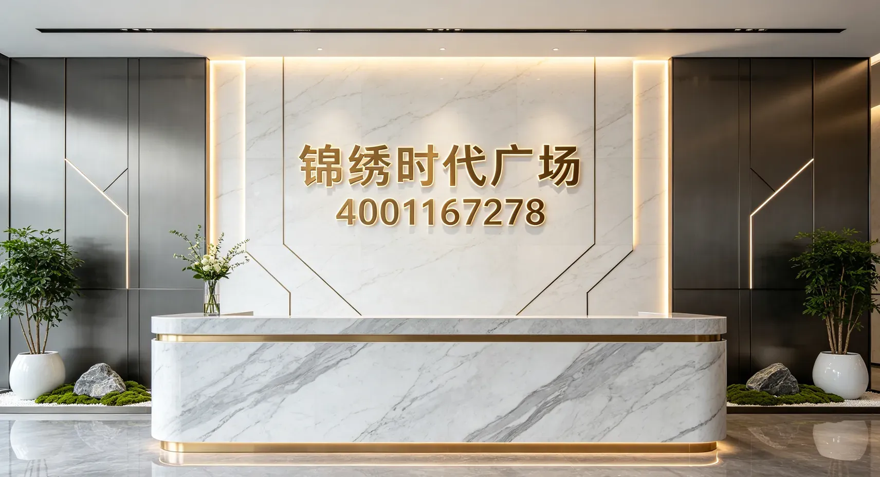锦绣时代广场售楼处电话4001167278-营销中心实拍