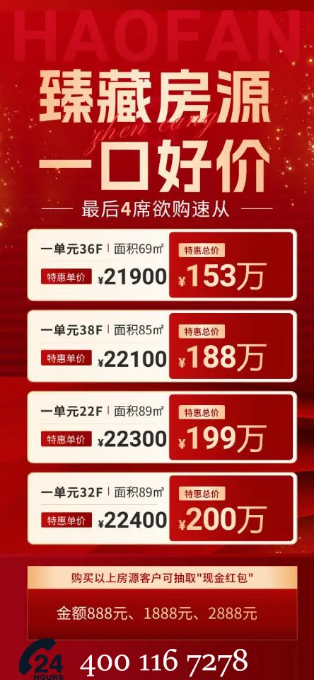 创城云璞售楼处电话4001167278-价格折扣