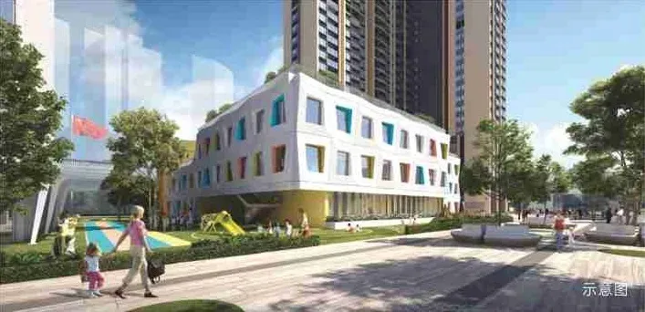 福安瑞府售楼处电话4001167278-学校，幼儿园