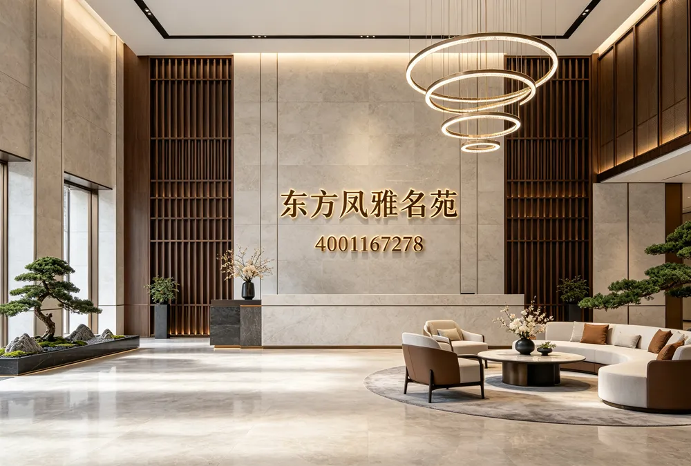 东方凤雅名苑 售楼热线4001167278 营销中心现场实拍