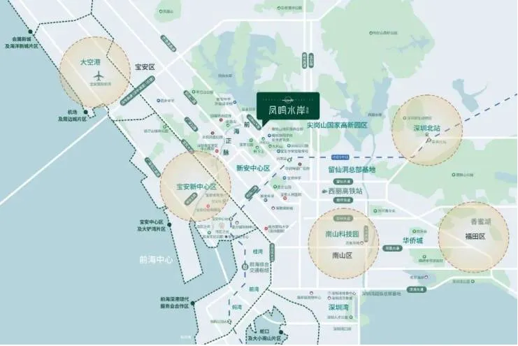 凤鸣水岸花园 售楼热线4001167278 地铁交通