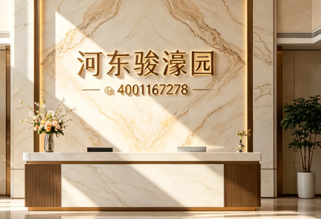 河东骏濠园 售楼热线4001167278 营销中心现场实拍