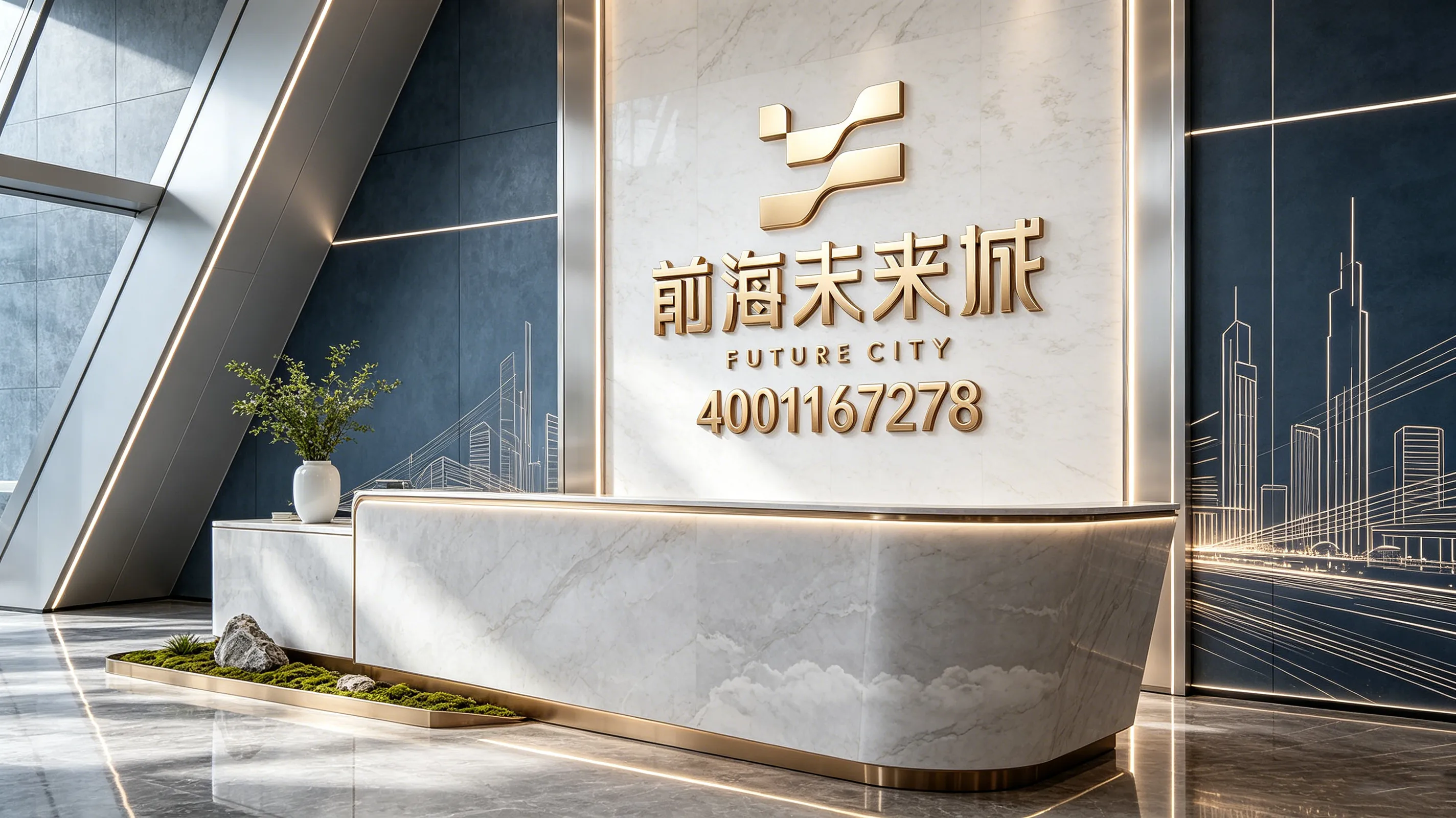 前海未来城 售楼热线4001167278 营销中心现场实拍