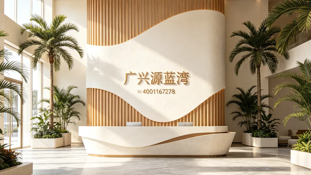 广兴源蓝湾 售楼热线4001167278 营销中心现场实拍