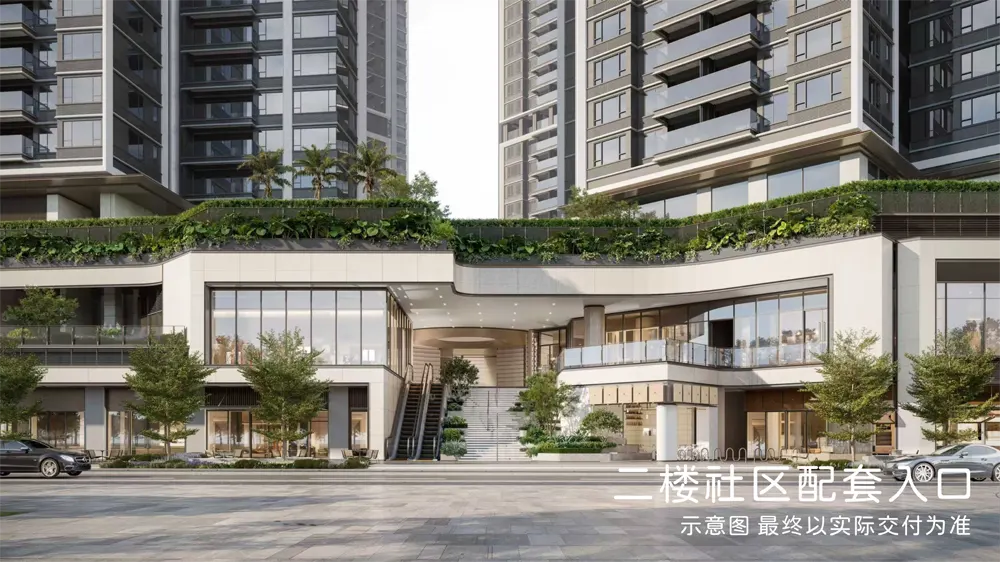 润锦园售楼处电话：4001167278（官方认证）-小区入口效果图